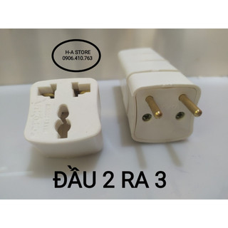 Đầu nối p7 sopoka phích cắm 2 ra 3 chấu 10a- 250v