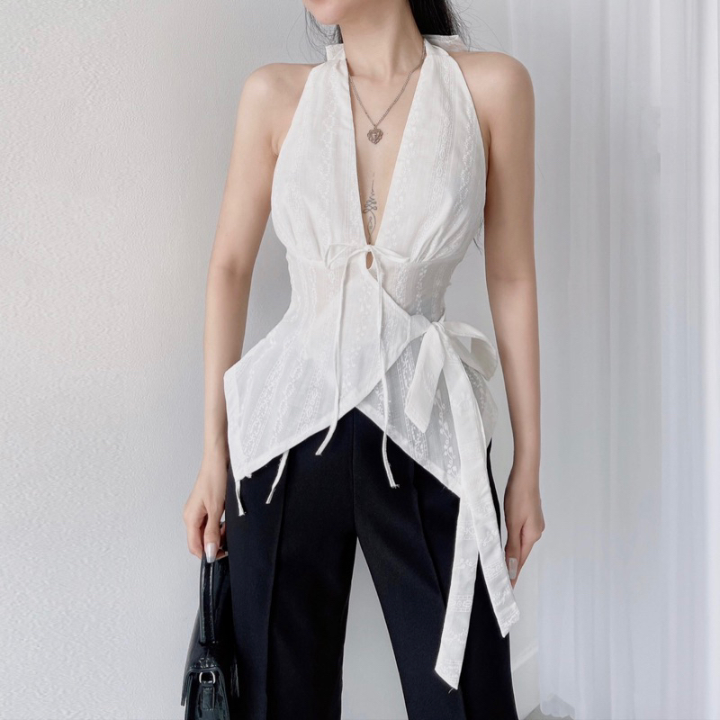 Áo Yếm Vạt Xéo Sexy