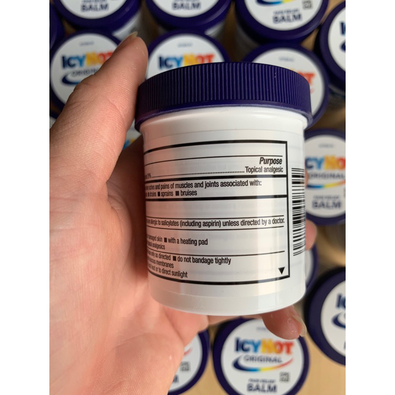 Dầu xoa bóp Icy Hot Balm Pain Relieving của Mỹ 99g