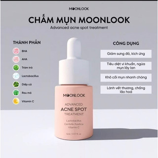 Serum chấm mụn siêu hiệu quả nhà moonlook 5ml
