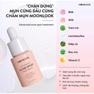 Serum chấm mụn siêu hiệu quả nhà moonlook 5ml