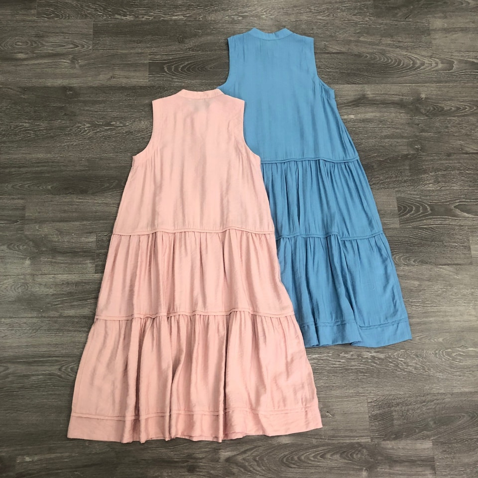 Đầm MIXX@ babydoll tầng không tay KAMI