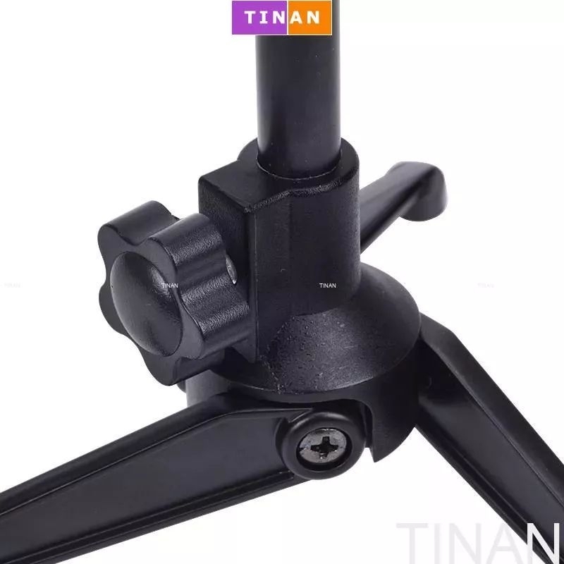 Chân mic 3 chân để bàn kim loại