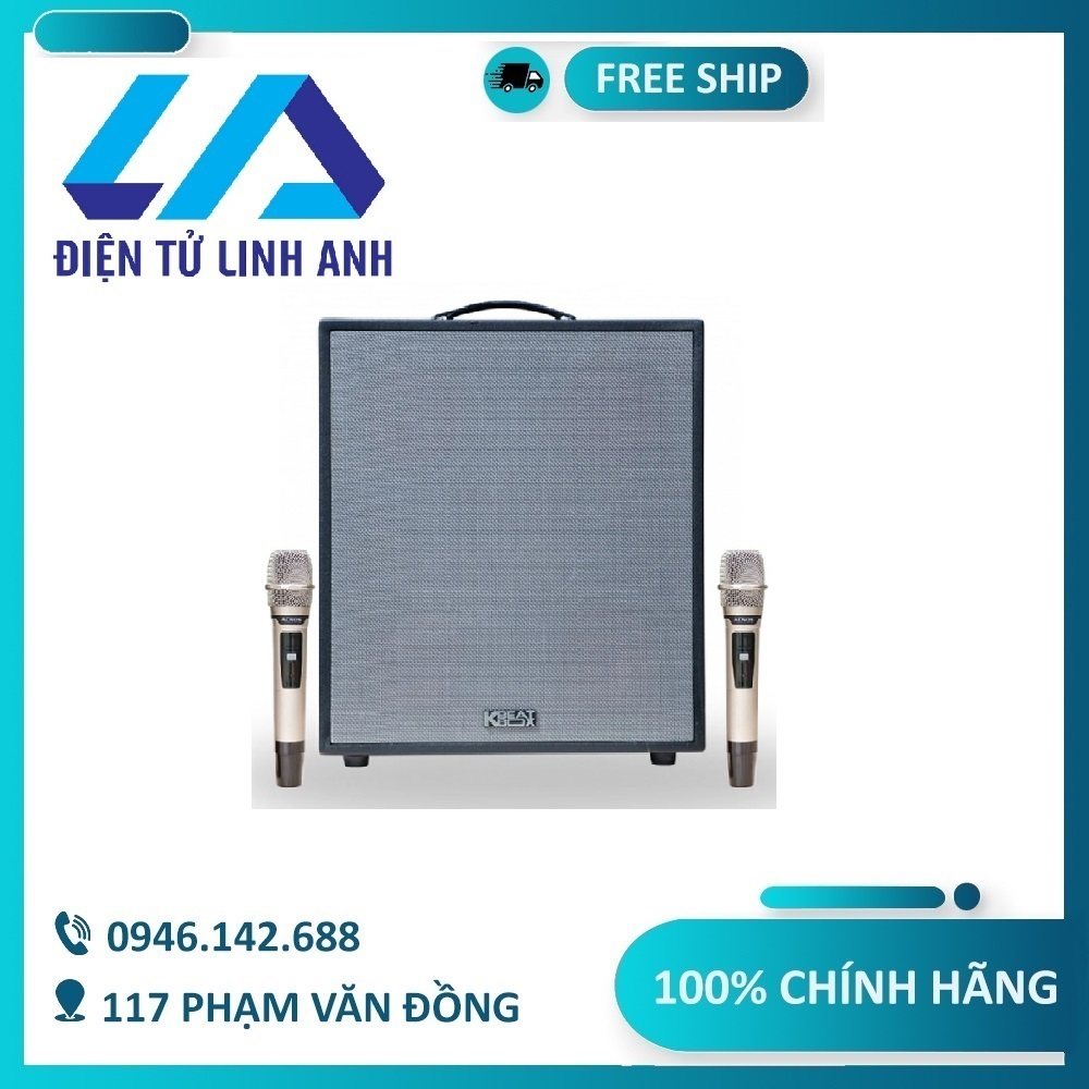 Dàn loa karaoke mini xách tay Acnos CS550/ CS550SR- Hàng chính hãng bảo hành 12 tháng