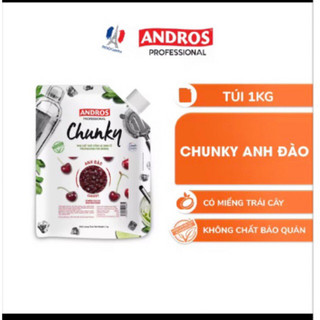 Mứt trái cây pha chế Chunky Cherry (anh đào) túi 1kg