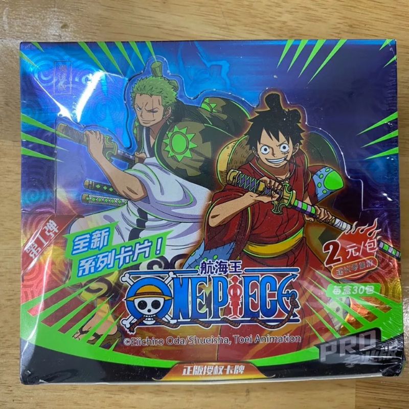 Hộp full box thẻ bài nhân phẩm anime one piece hải tặc, thanh gươm diệt quỷ, naruto