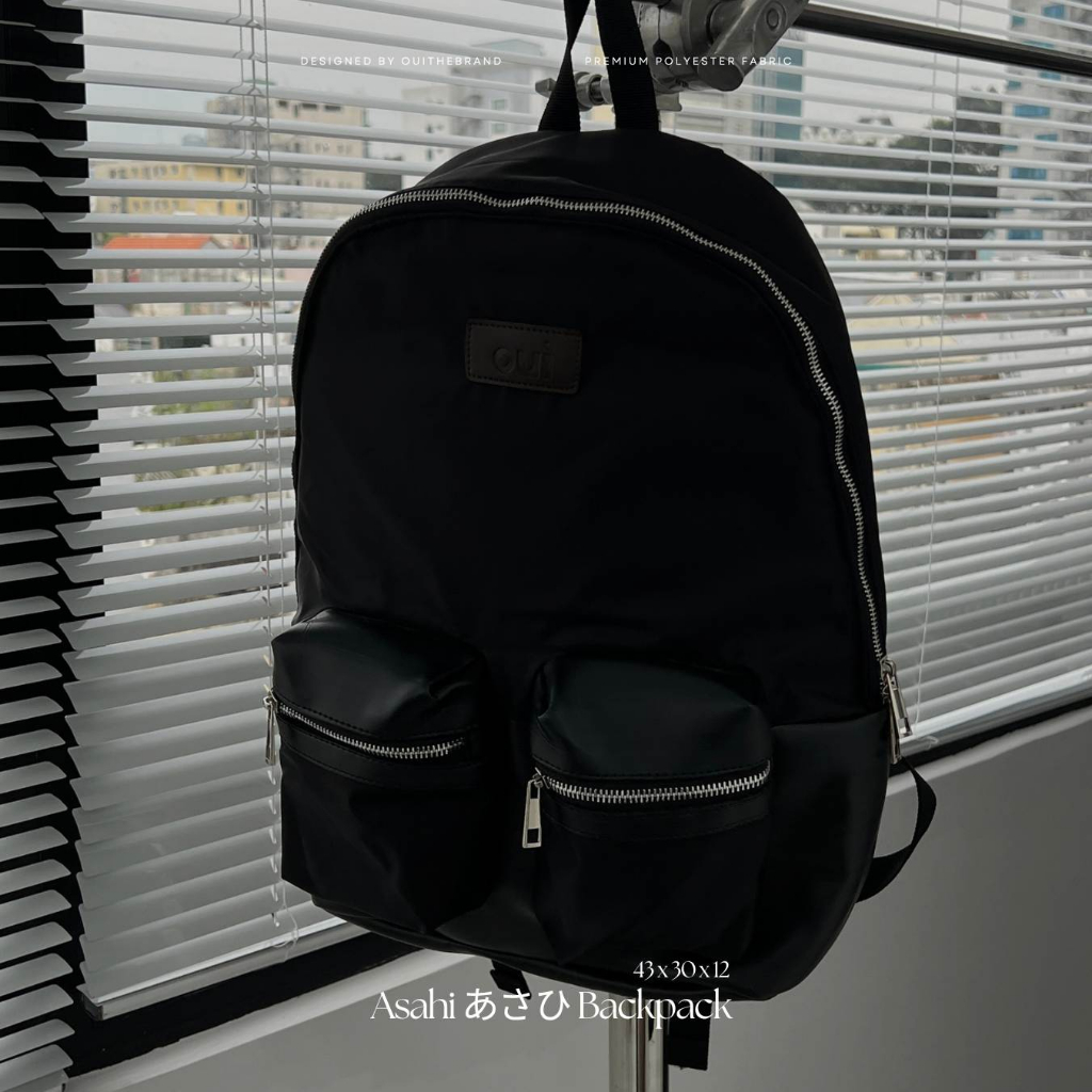Asahi あさひ Backpack - Balo Dù Phối Da Ouithebrand - Thiết kế độc quyền bởi Ouithebrand