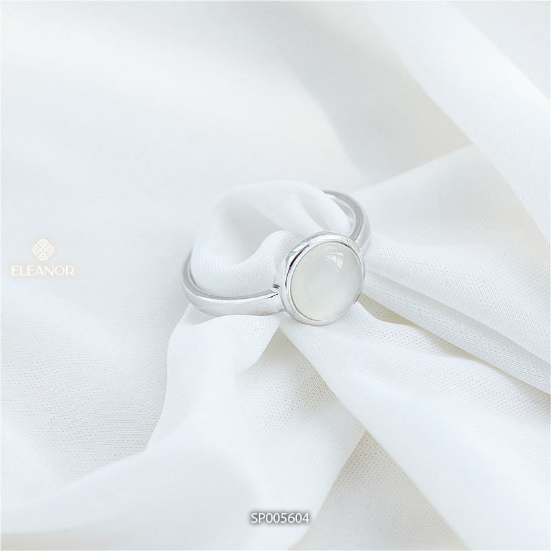 Nhẫn nữ hở bạc 925 Eleanor Accessories đính đá phụ kiện trang sức 5604