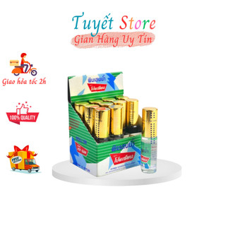 [ Combo 12 chai] Dầu gió lăn thảo dược Poy Sian 5ml