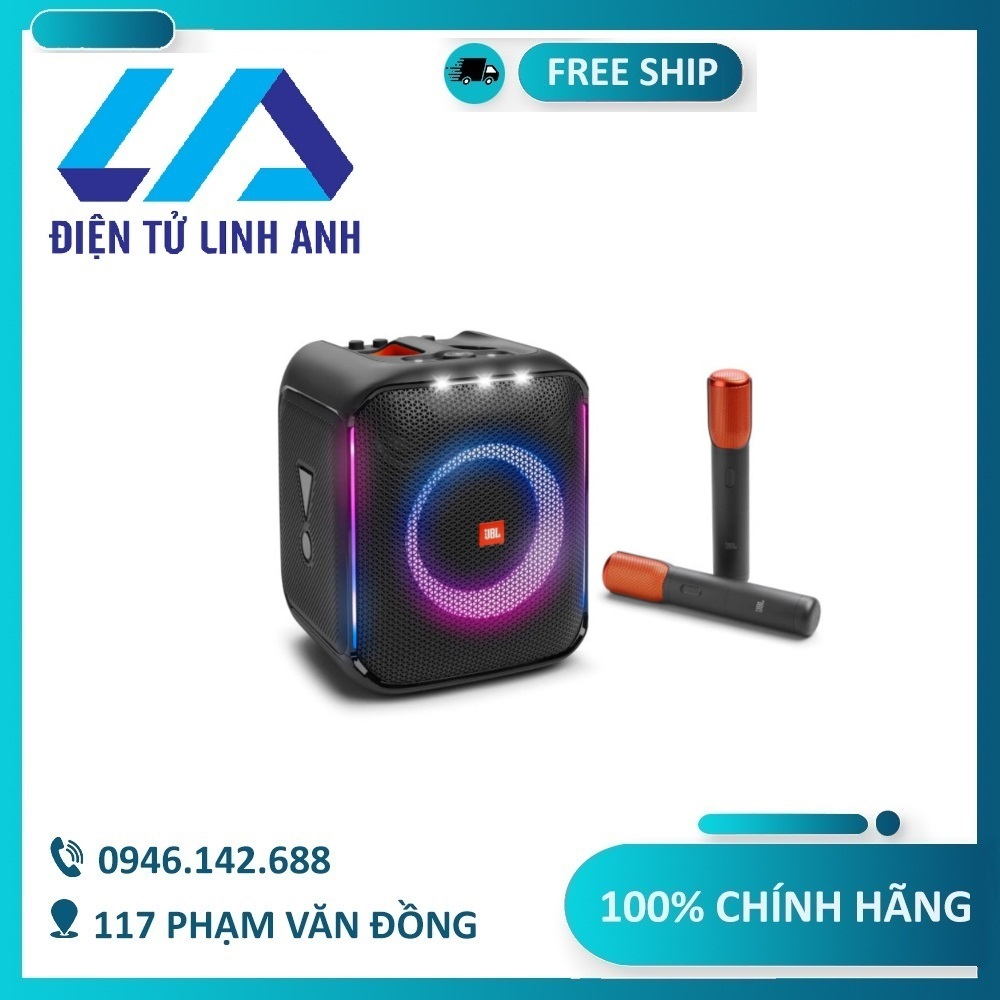 Loa JBL Partybox Encore Essential/ Kèm 2 mic - Hàng chính hãng bảo hành 12 tháng PGI