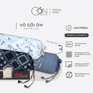 [Nhiều mẫu] Vỏ Gối Ôm Gòn Bedding Lụa Modal/Cotton Lụa Hàn Quốc Họa Tiết 35X100 cm