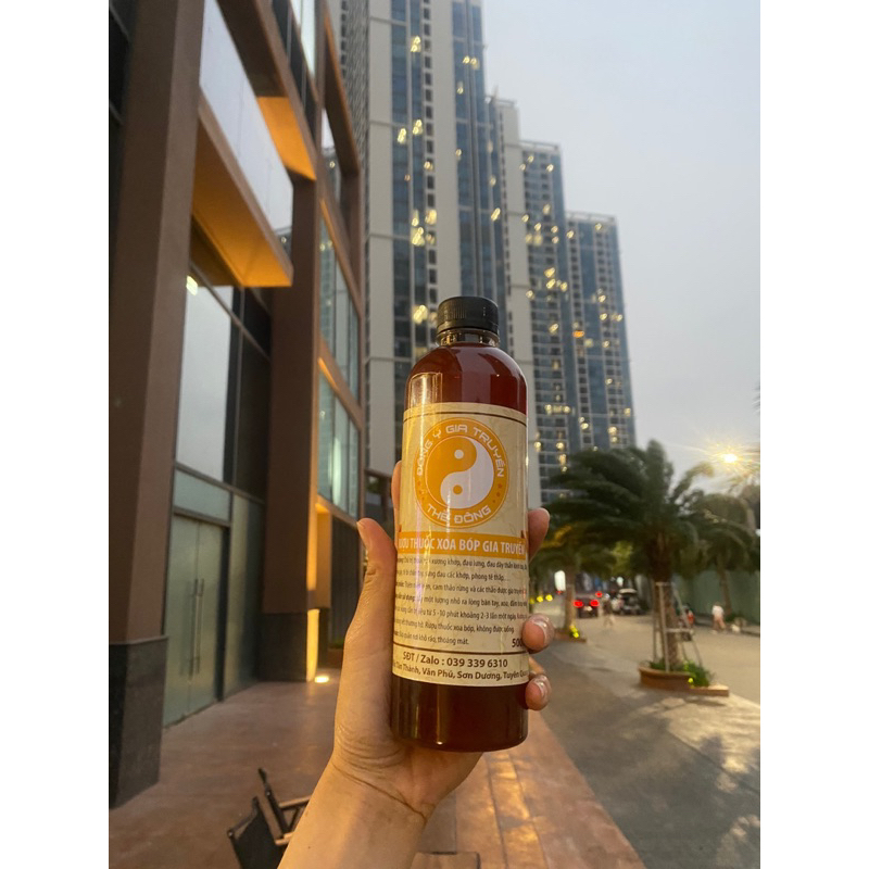 Rượu thuốc xoa bóp Thế Đông trị thoái hoá xương khớp, đau mỏi vai gáy, tê bì chân tay, đau mỏi cơ, phong tê thấp