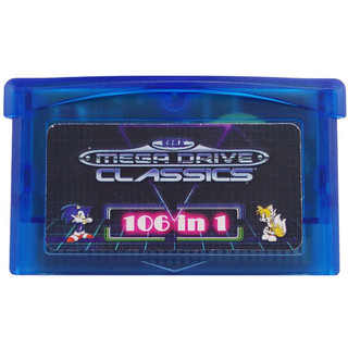 Băng game 106 trong 1 sega classic dành cho máy game gba gba sp ds