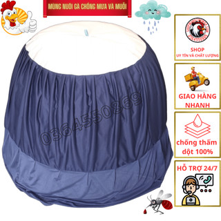 Mùng gà chống mưa .