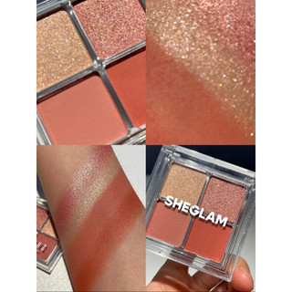 Bảng mắt 4 ô sheglam quad cosmic crystal eyeshadow.