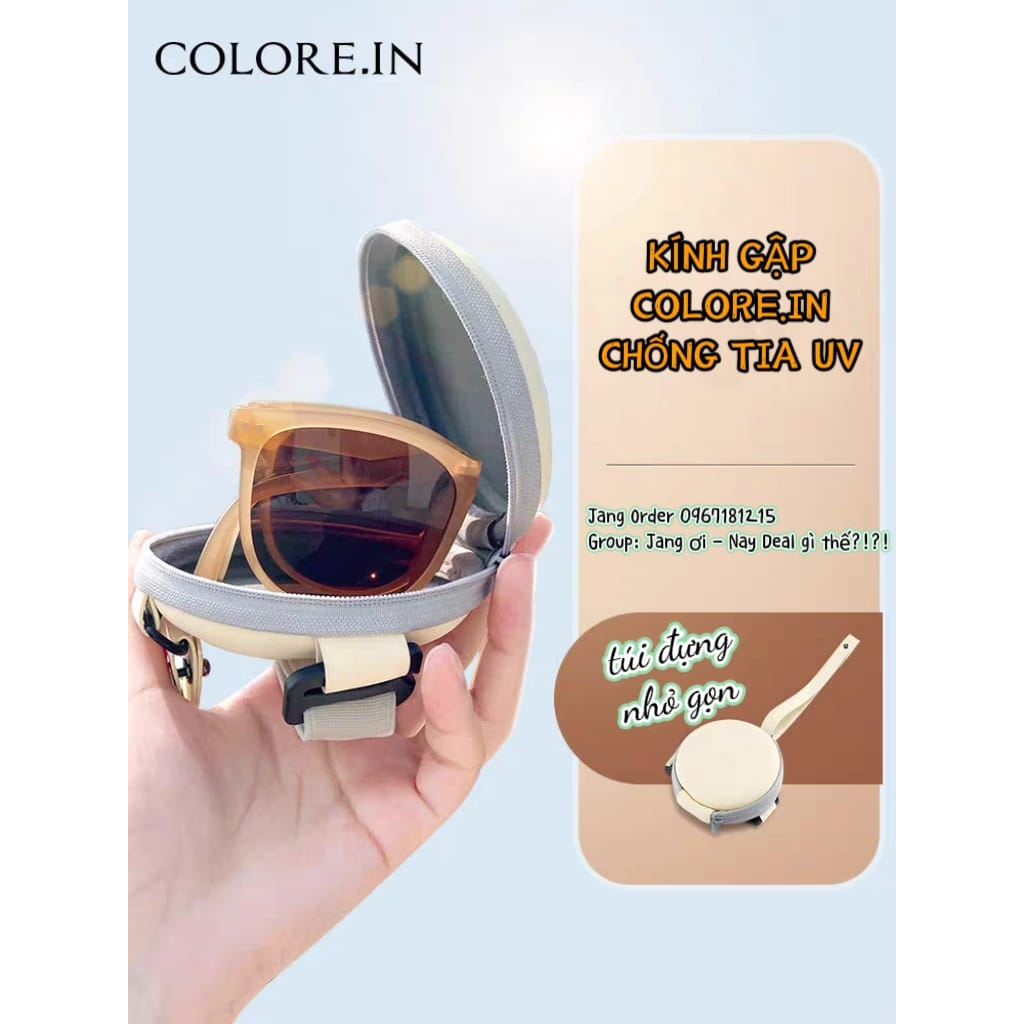 KÍNH GẬP COLORE.IN CHỐNG TIA UV400
