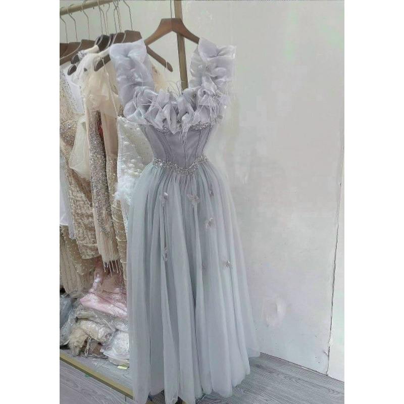 ĐẦM XÒE BÈO DÚN ĐÍNH CÁNH BƯỚM