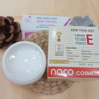 Kem dưỡng ẩm Vitamin E Naco 45g