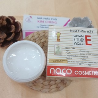 Kem dưỡng ẩm Vitamin E Naco 45g