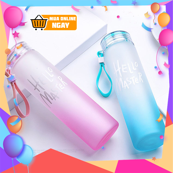 Bình đựng nước - trà sữa hello master bền đẹp Happy Home 1977
