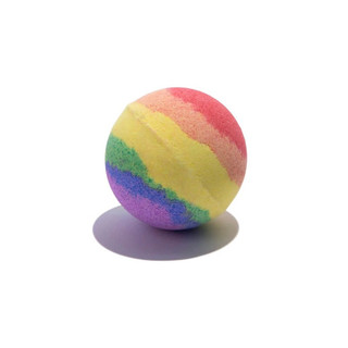 Bom tắm cầu vồng Slow Sunday Rainbow Bath Bomb 120g.