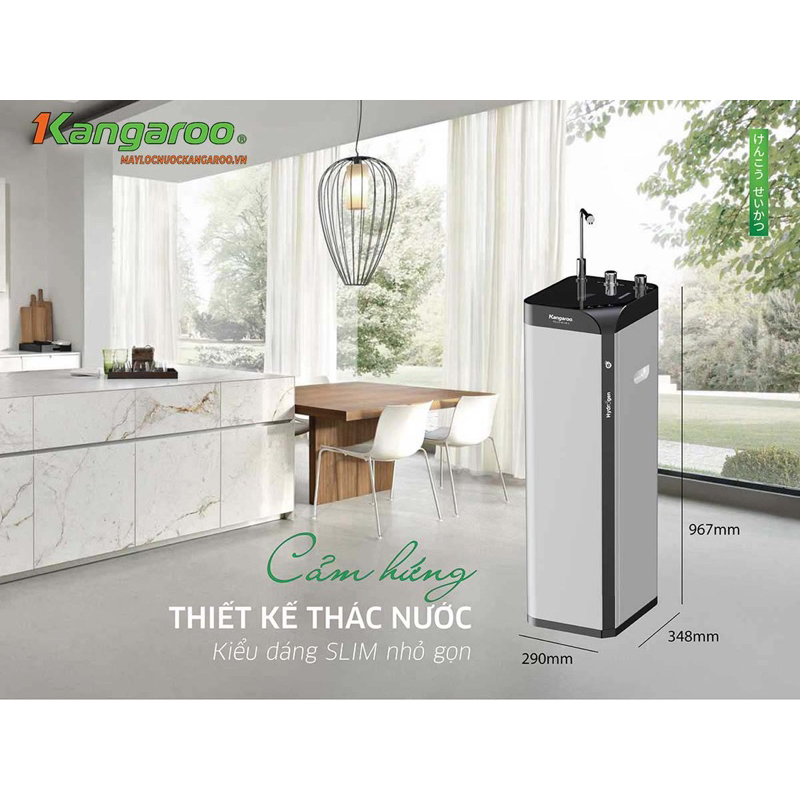 Máy lọc nước Kangaroo Hydrogen nóng lạnh KG10A10S – NEW 2023
