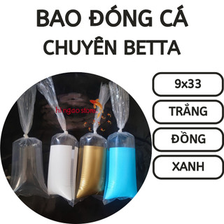 Bao đóng cá betta màu cao cấp - chống cho cá - Phụ kiện đóng cá | Hingaostore.