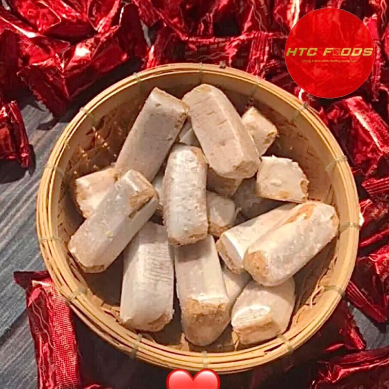 Kẹo xốp bơ đậu phộng truyền thống, kẹo đậu phộng xốp, kẹo thần tài đến loại đặc biệt, mềm xốp 200g/500g túi zip,HTCFoods