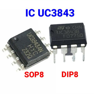 Ic điều khiển uc3843 sop-8 chân dán