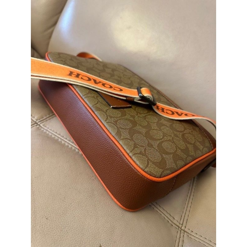 TÚI CHÉO NAM COACH District Crossbody In Signature Canvas