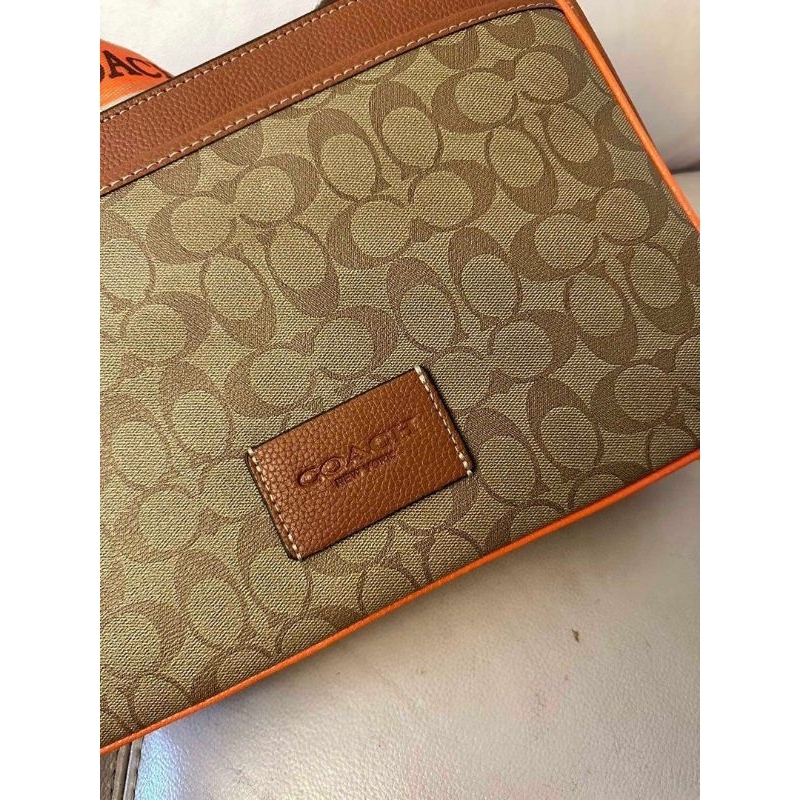 TÚI CHÉO NAM COACH District Crossbody In Signature Canvas