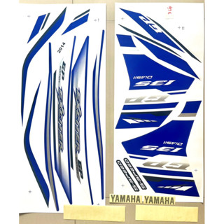 Bộ Tem Exciter 2014, Exciter 135 màu xanh GP loại dày tốt