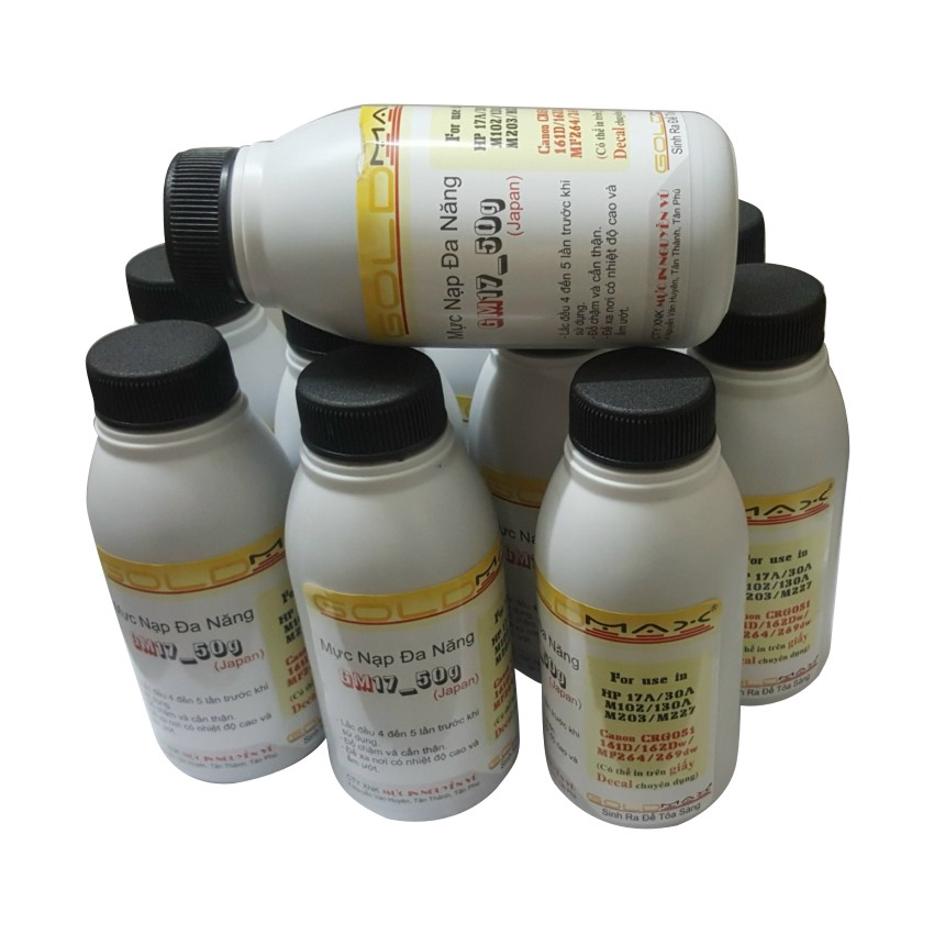 Chai mực bơm Hộp mực máy in HP LaserJet Pro M203d, M203dn, M203dw, MFP M227fdw, M227sdn