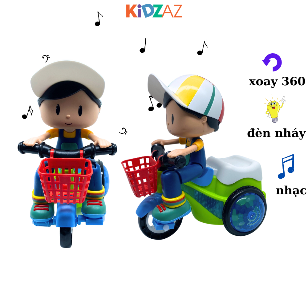 Đồ Chơi Chú Bé Shiper Có Nhạc Có Đèn Quay 360 Độ