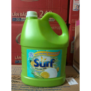 Nước Rửa Chén Surf Chanh Xả 3.5kg - - SURRC