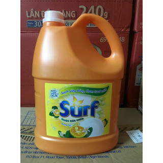 Nước Rửa Chén Surf Chanh Xả 3.5kg - - SURRC