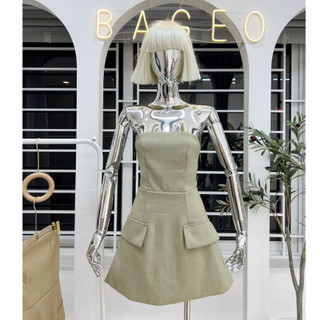 Đầm quây lắp túi sang chảnh TKCC Bageo