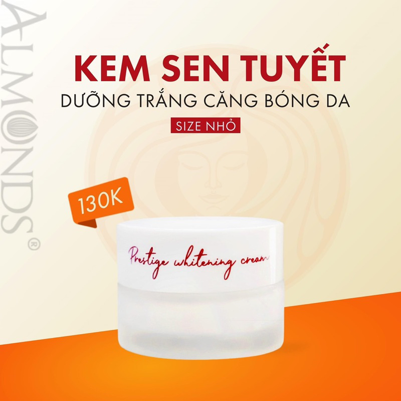 Kem sen tuyết dưỡng trắng căng bóng da
