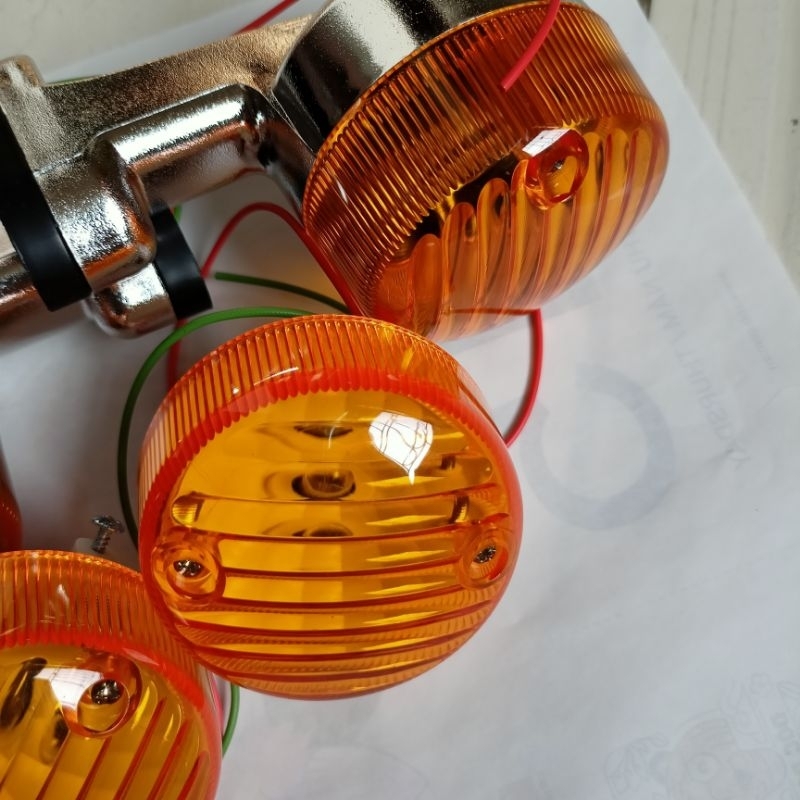 Bộ đèn xi nhan trước sau cub 81 học sinh 50cc liên doanh đời mới, cup taiya