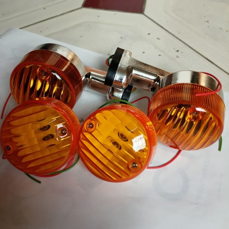 Bộ đèn xi nhan trước sau cub 81 học sinh 50cc liên doanh đời mới, cup taiya