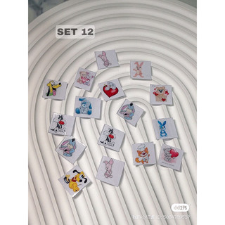 Sticker dán móng 3D