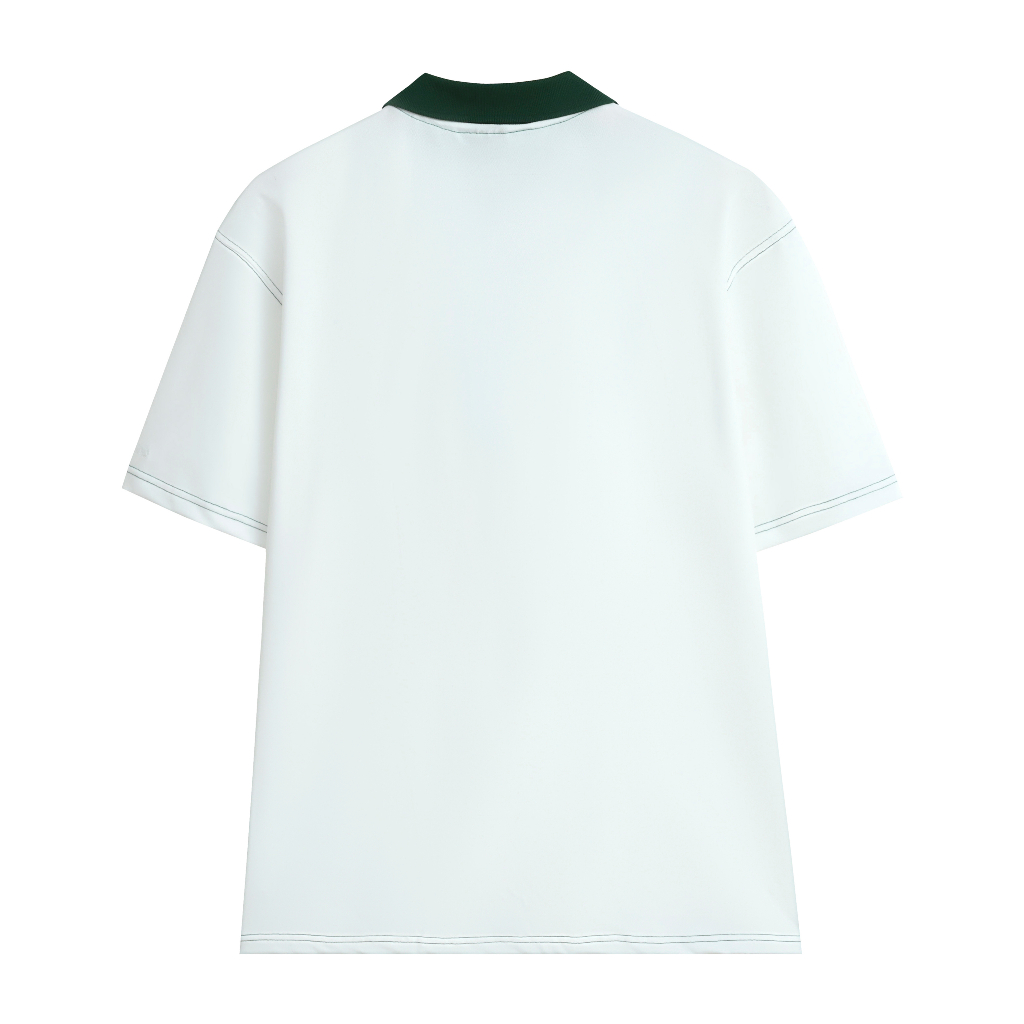 Áo Polo Chỉ Nổi U.TEE STUDIO Color Contras Thun 100% Cotton Unisex Form Rộng Cho Nam Và Nữ