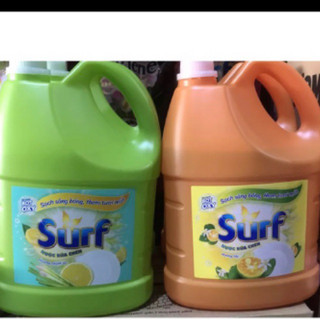 Nước rửa chén surf chanh xả 3.8kg