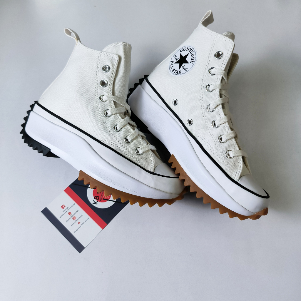 Giày Converse Run Hike Star trắng cổ cao