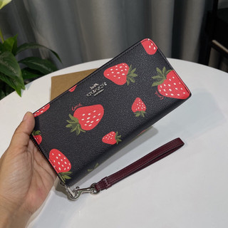 VÍ COACH LONG ZIP CH531