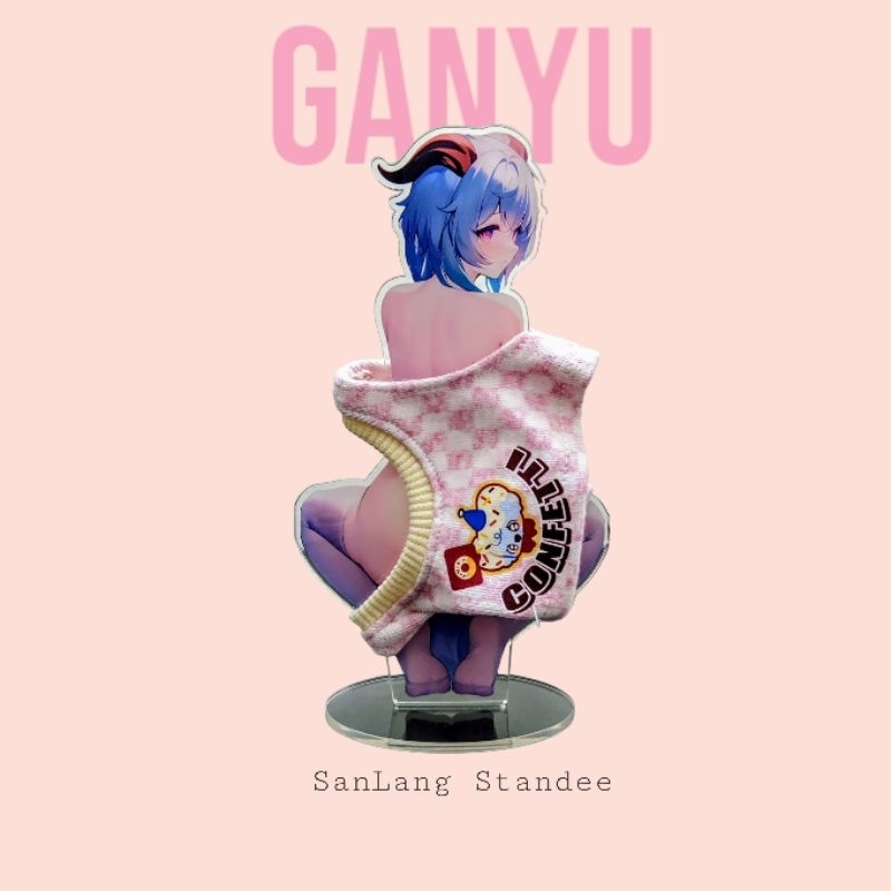 Ganyu. Mô hình Genshin Impact, Standee Genshin Impact.