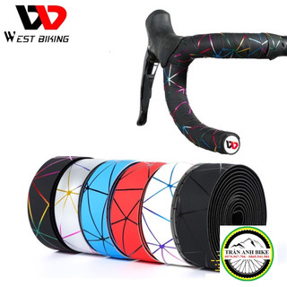 Dây quấn ghi đông xe đạp da pu west biking