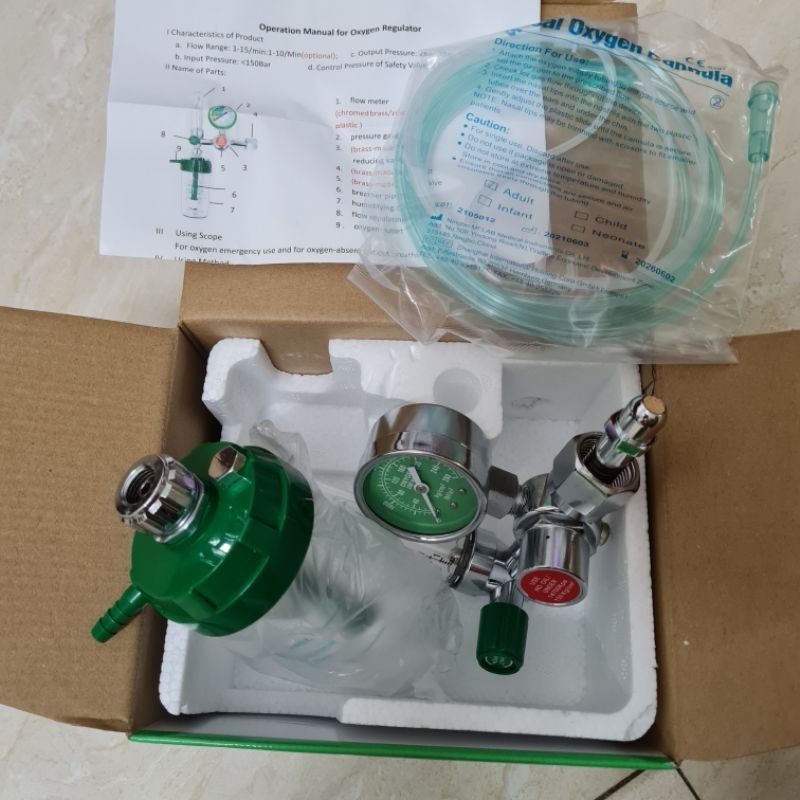 Đồng Hồ Oxy Y Tế