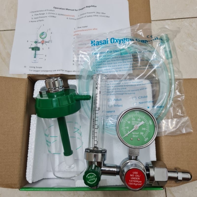 Đồng Hồ Oxy Y Tế