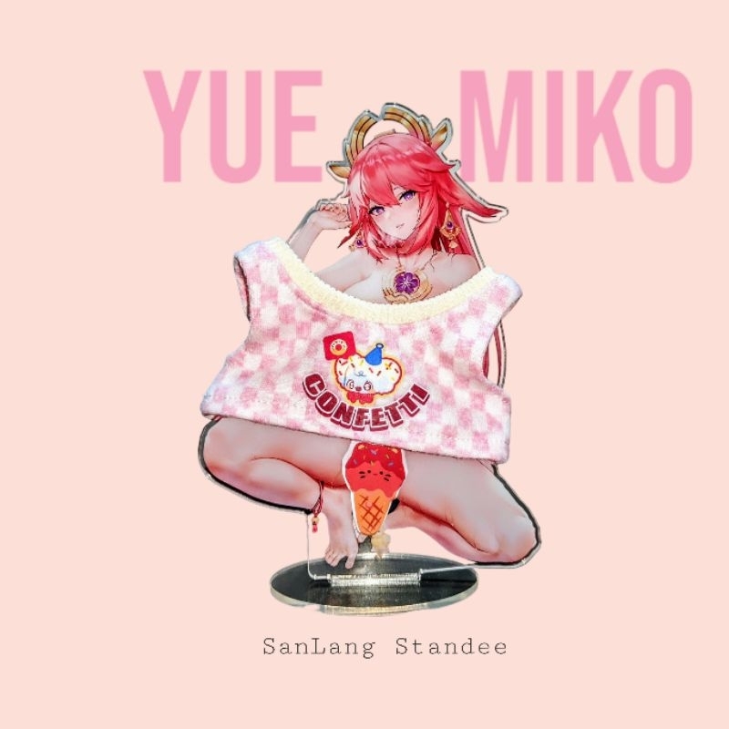 Yae. Mô hình Genshin Impact. Mô hình Yae. Standee Genshin Impact